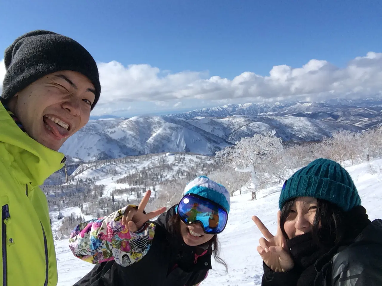 冬はウィンタースポーツを満喫できる
